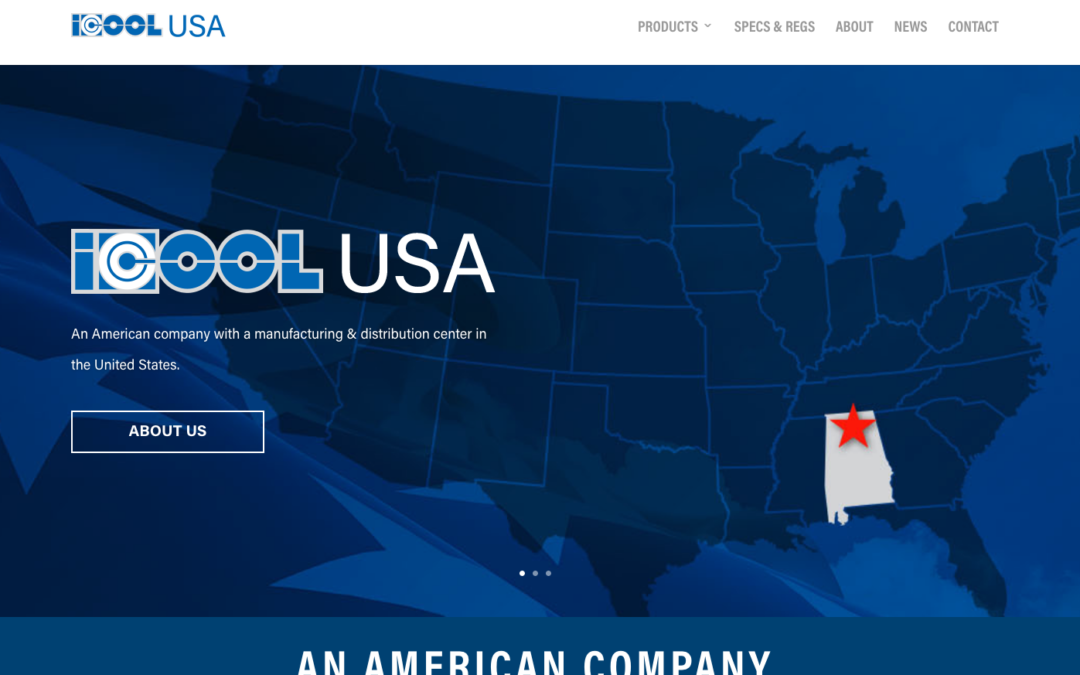 ICOOL USA launches new responsive web site